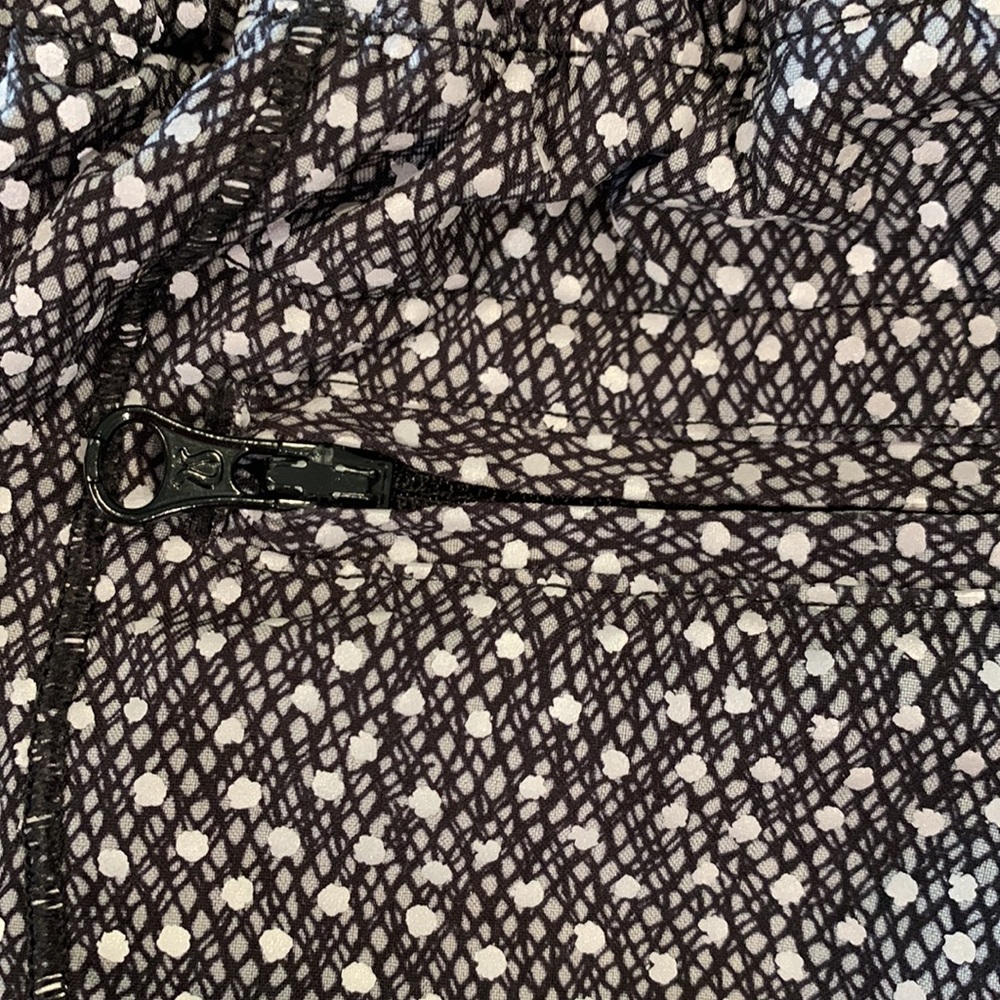 lululemon athletica Black and White Polka Dot Running Shorts - Picture 8 of 13
